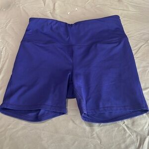 🚚 Bright Blue Bike Shorts